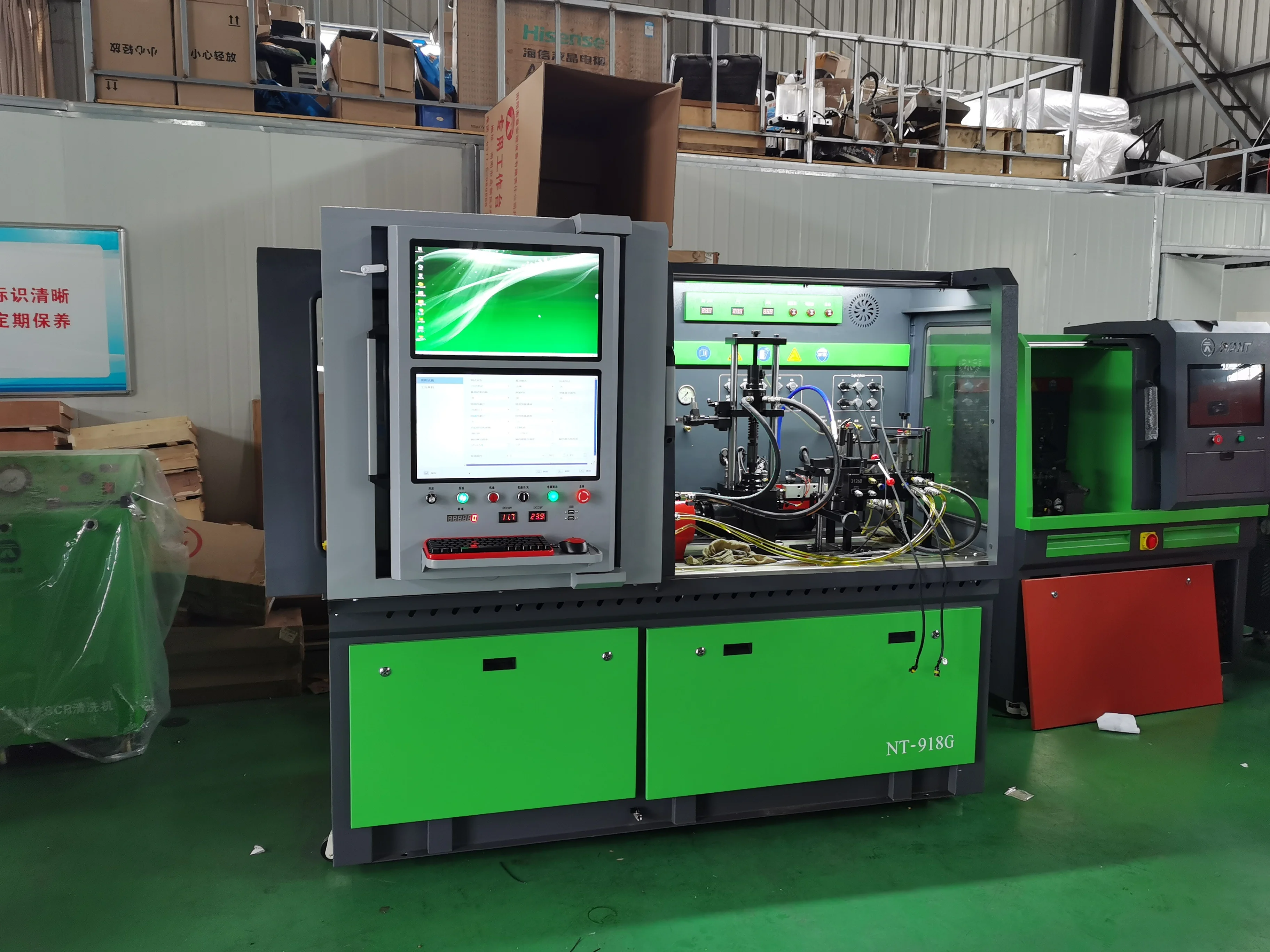 NT918S Multifunctional  Testing Various Injectors and Pumps Common Rail Test Bench