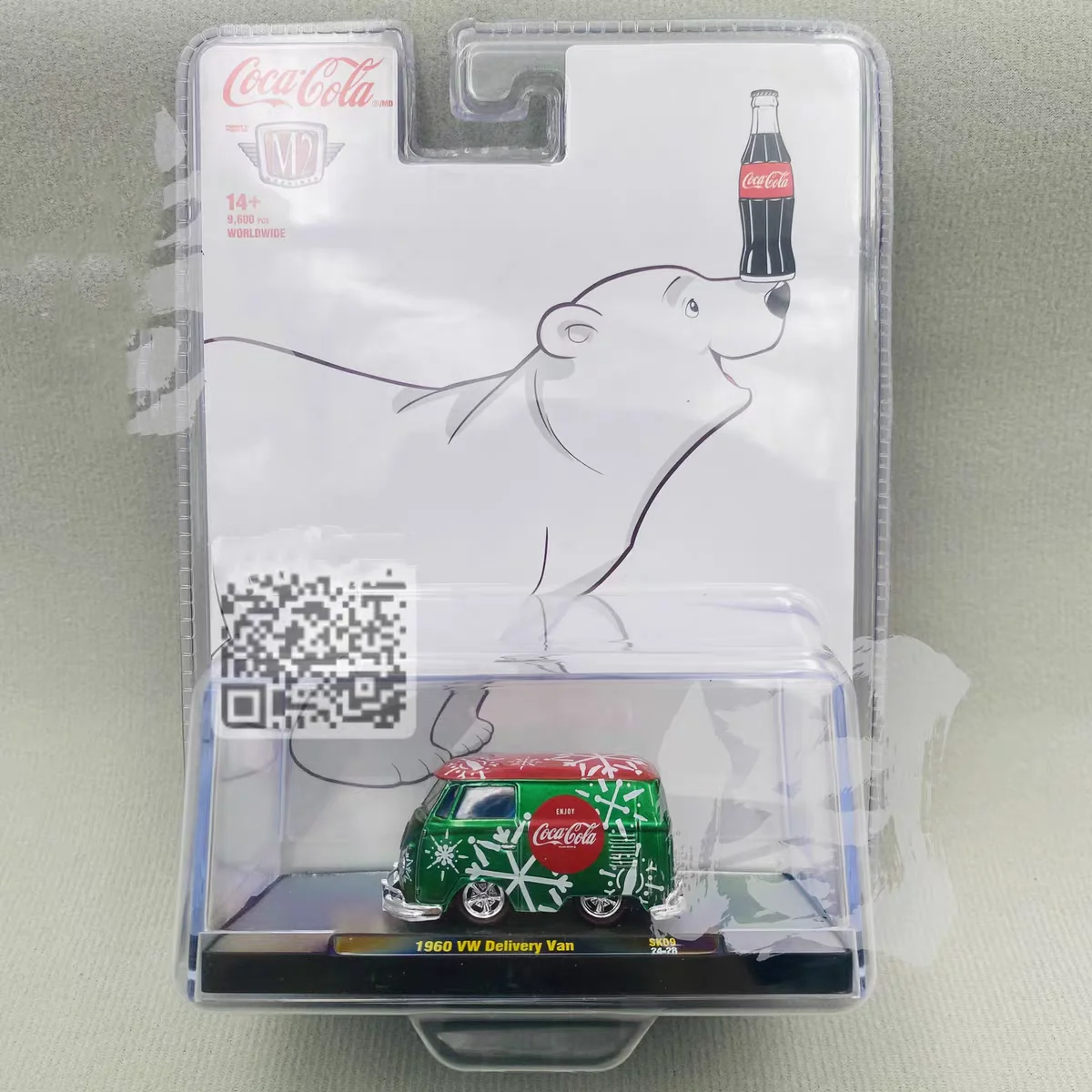 M2 1:64 Modello di auto 1960 VW Consegna Van Modello in lega Auto M2 Macchine da collezione Room Ornament Regalo di Capodanno