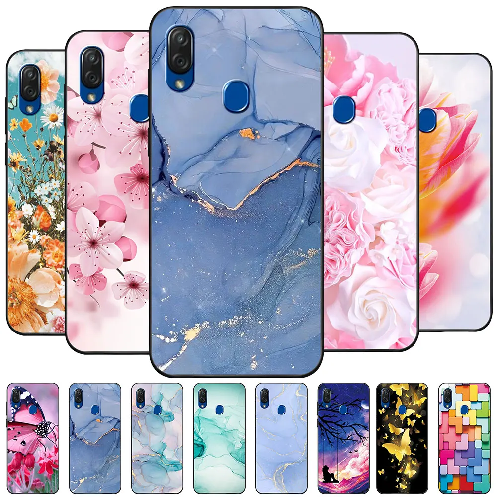 Funda para ZTE Blade V10 Vita, Funda de 6,26 ", Funda de silicona suave de TPU a la moda para teléfono ZTE V10 Vita, Funda bonita para parachoques Capa