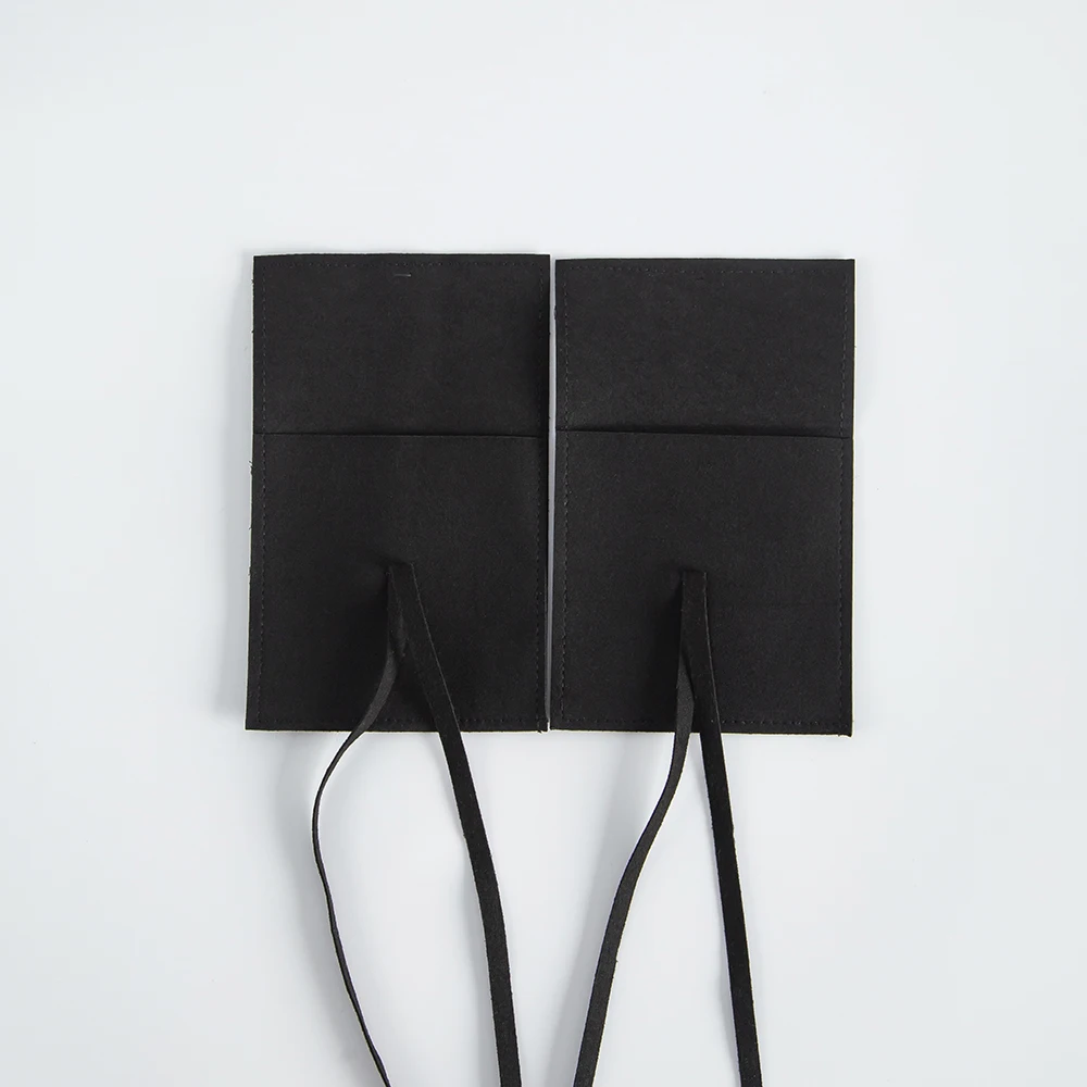 5Pcs Elegant Microfiber Envelope Drawstring Pouches