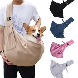 Comfortable Pet Crossbody Shoulder Bag Outdoor Travel Portable Cat Puppy Sling Carrier Bag Dog Carrying Supplies