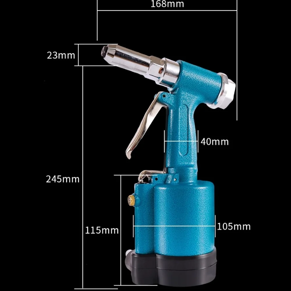 مسدس تثبيت هوائي صناعي، مسامير تثبيت هوائية وهيدروليكية، أدوات تثبيت أعمى للنافذة والباب #3