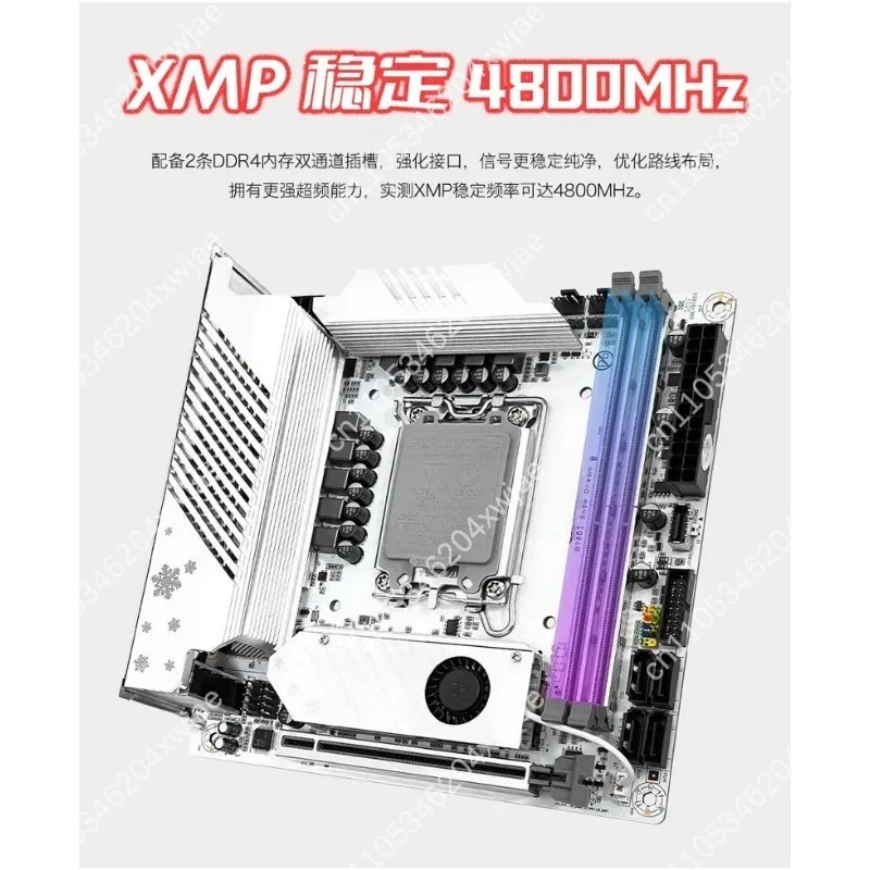 Placa-Mãe ITX Branca B760 LGA1 - Lga1700 Itx Motherboard Ddr5 avaliação e preço