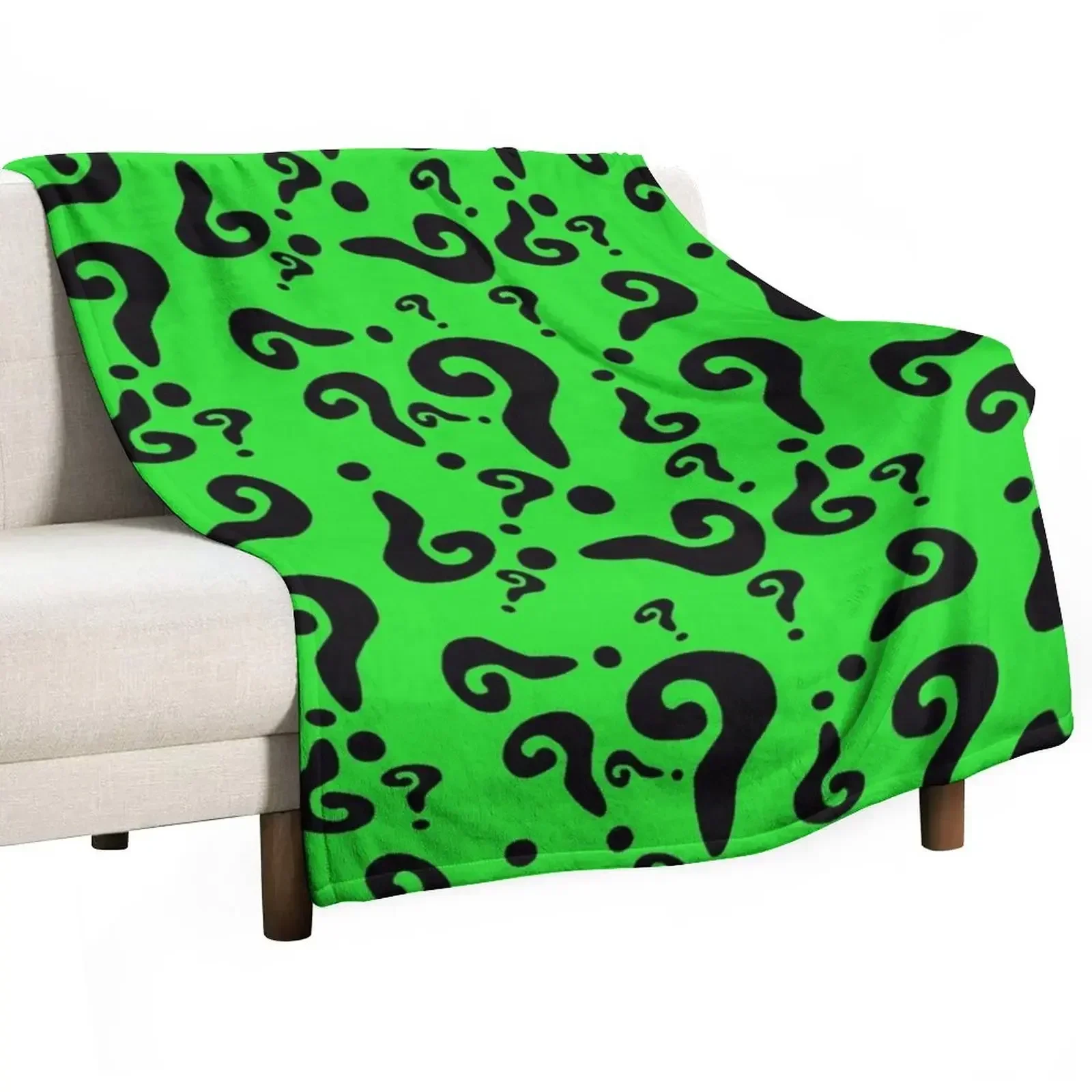 The Riddler Throw Blanket Sofas Blankets Sofas Of Decoration Tourist Blankets