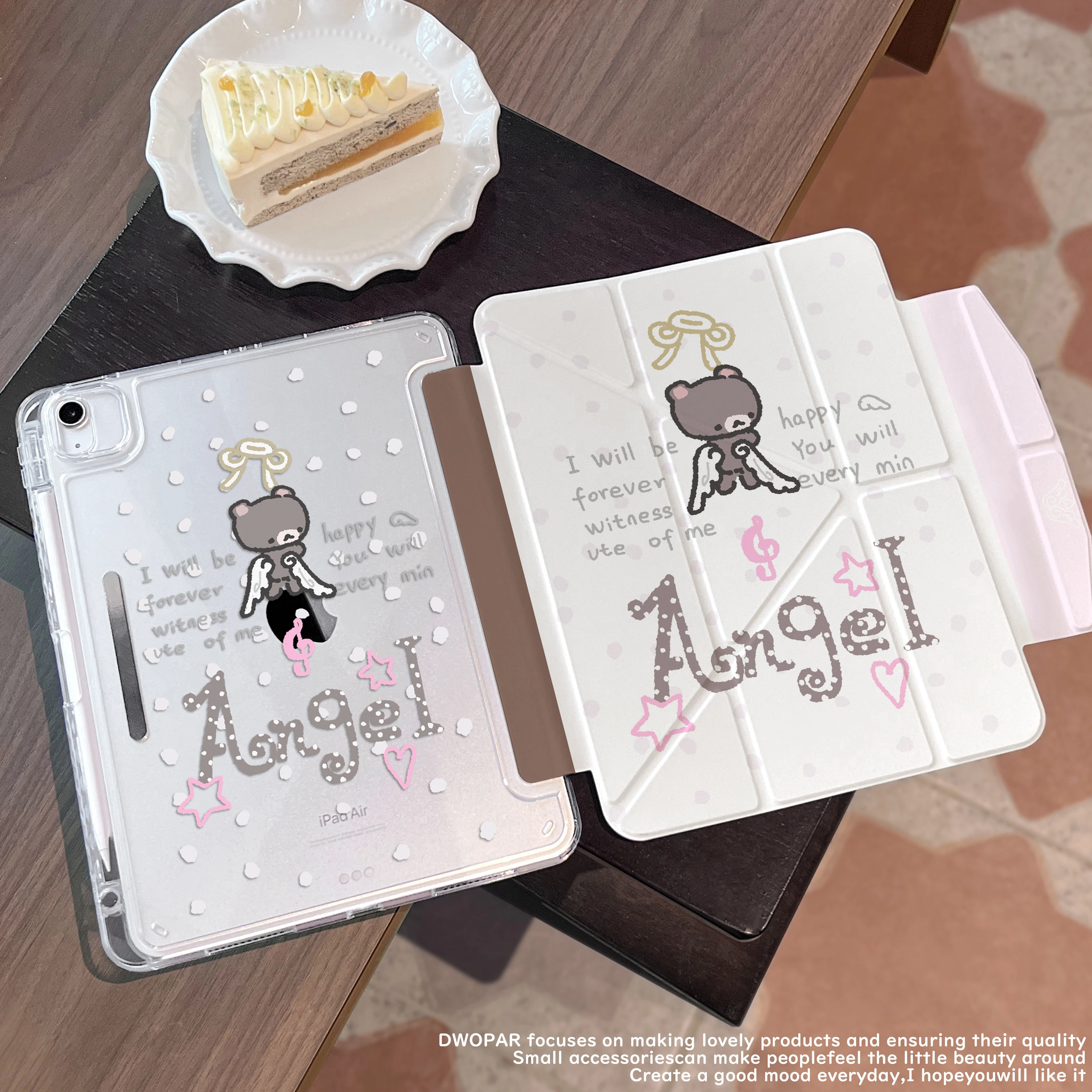 Cover for iPad 10th 11th 2026 Air11 2025 Pro11 Pro13 Mini7, Magnetic Buckle Case, Built-in Pencil Holder, Auto Wake & Sleep
