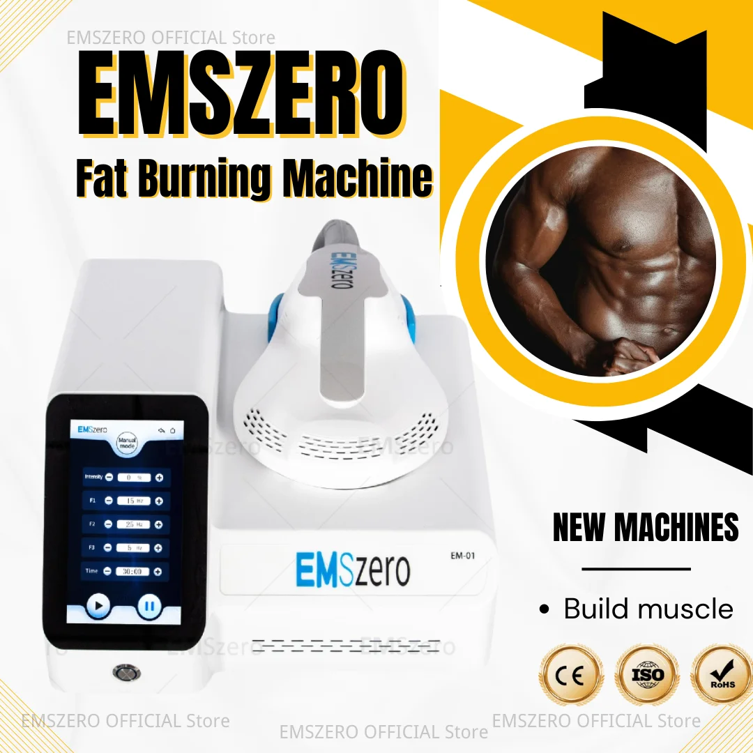 

2025 EMSzero Neo 15 Tesla 6500W Hi-Emt EMS Portable Muscle Slimming And Weight Loss Engraving Body Sculpting Machine Salon