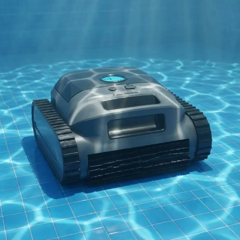 Cordless ABS Portable Anti-Slip Automatic Pool Cleaner Robot HD-P300 Smart 150 Mins Working Time Self-Cleaning Salt Water