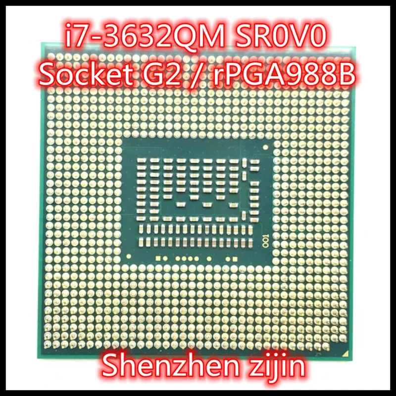 

i7-3632QM i7 3632QM SR0V0 2.2 GHz Quad-Core Eight-Thread CPU Processor 6M 35W Socket G2 / rPGA988B