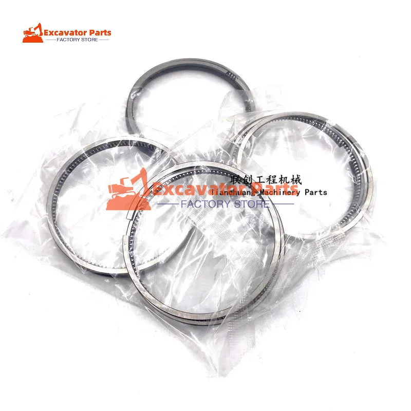 For Yanmar VIO 4D88 4D84 4TNE94/88 4TNV84/88/94/98 Engine Piston Ring Excavator Parts