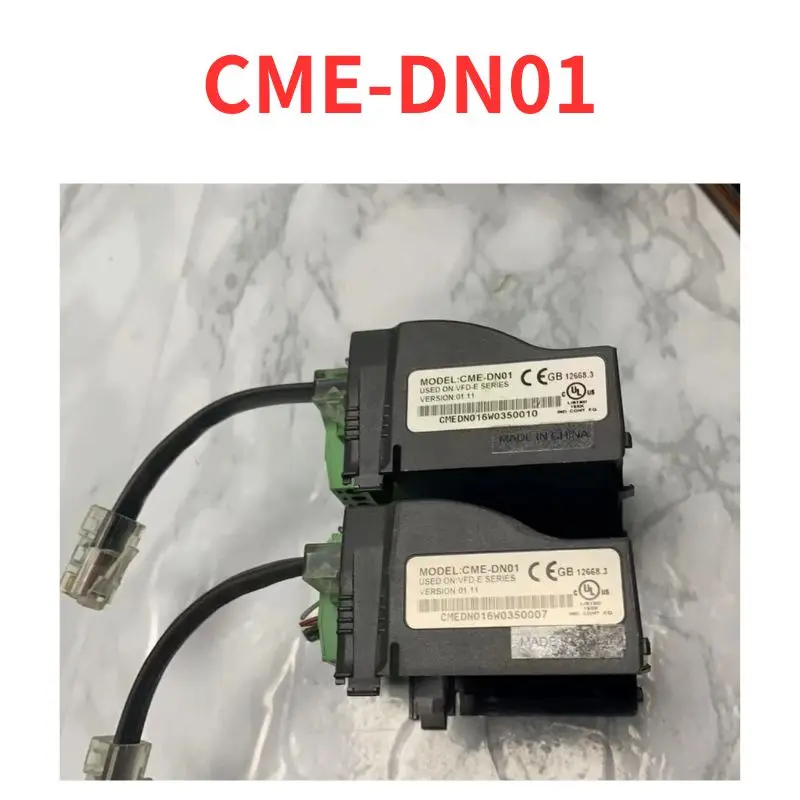 Second-hand    CME-DN01    Frequency converter communication card    test  OK     Fast Shipping