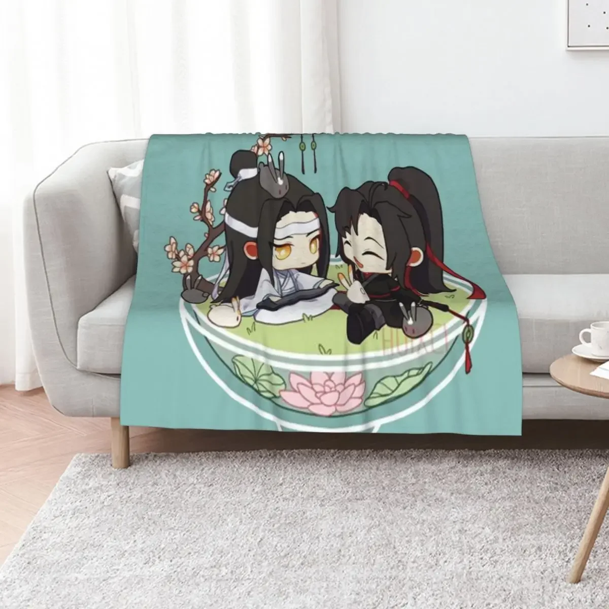 

theUNTAMED.BOWL.OF.WANGXIAN Throw Blanket Sofa Throw Sleeping Bag Soft Plush Plaid Winter beds Blankets