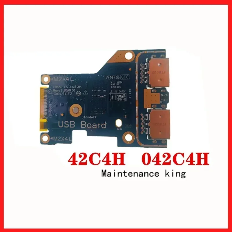 NEW Genuine LAPTOP Replace IO USB Board For Dell G15 5520 5521 (2022) HDK50 LS-653P 42C4H 042C4H 3.2USB LS-656P 2P0CY 02P0CY