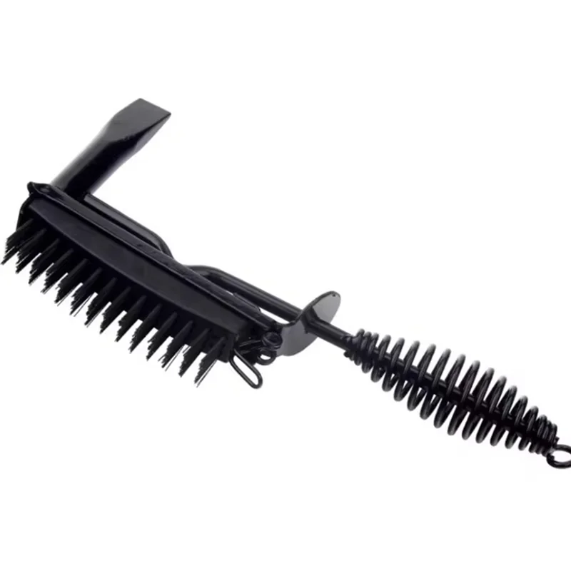

【People Favorite】For Household Use Spring Handle Brush Welding Hammer Knocking Slag,Rust Removal Tool