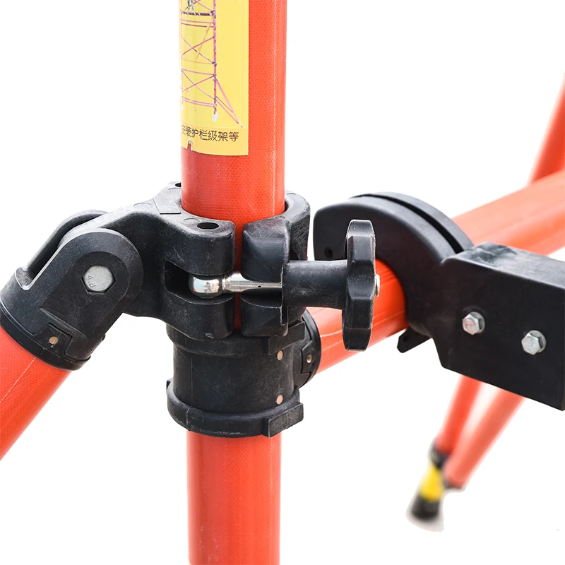 منصة عزل آمنة عالية الجهد قابلة للطي FRP سقالات عازلة من الألياف الزجاجية المتنقلة