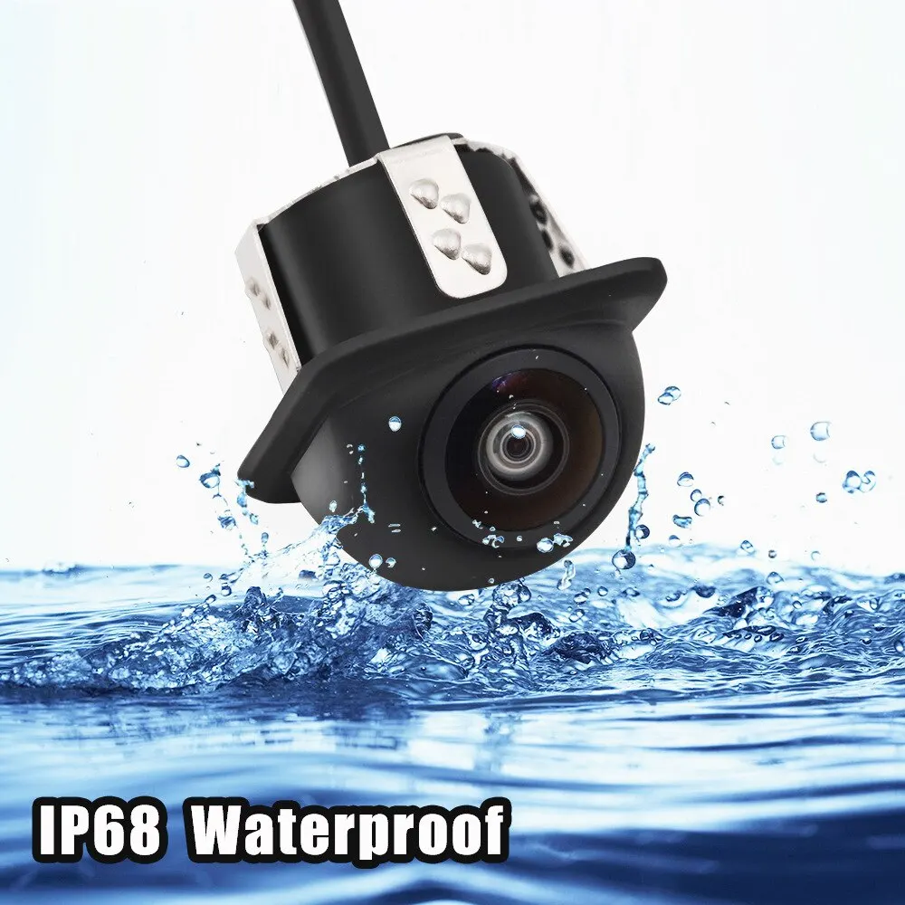 Car Rear View Camera Night Vision Reversing Auto Parking Camera IP68 Waterproof CCD Auto Backup Monitor 170 Degree HD Image
