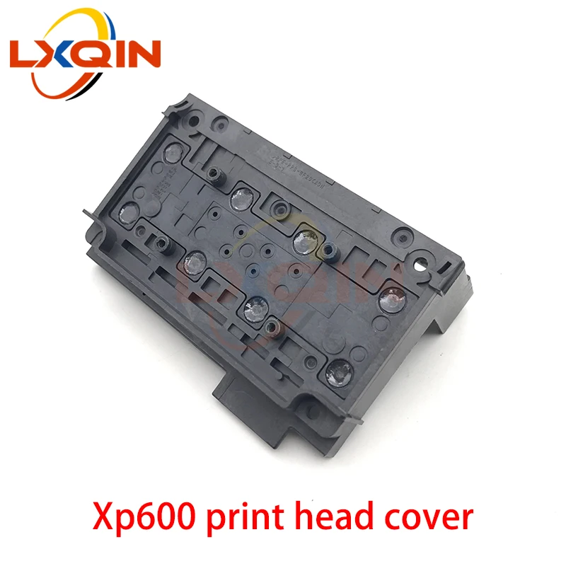 LXQIN printer spare parts xp600 head cover adapter plastic for Epson xp600 xp601 XP800 XP801 XP82 print head manifold