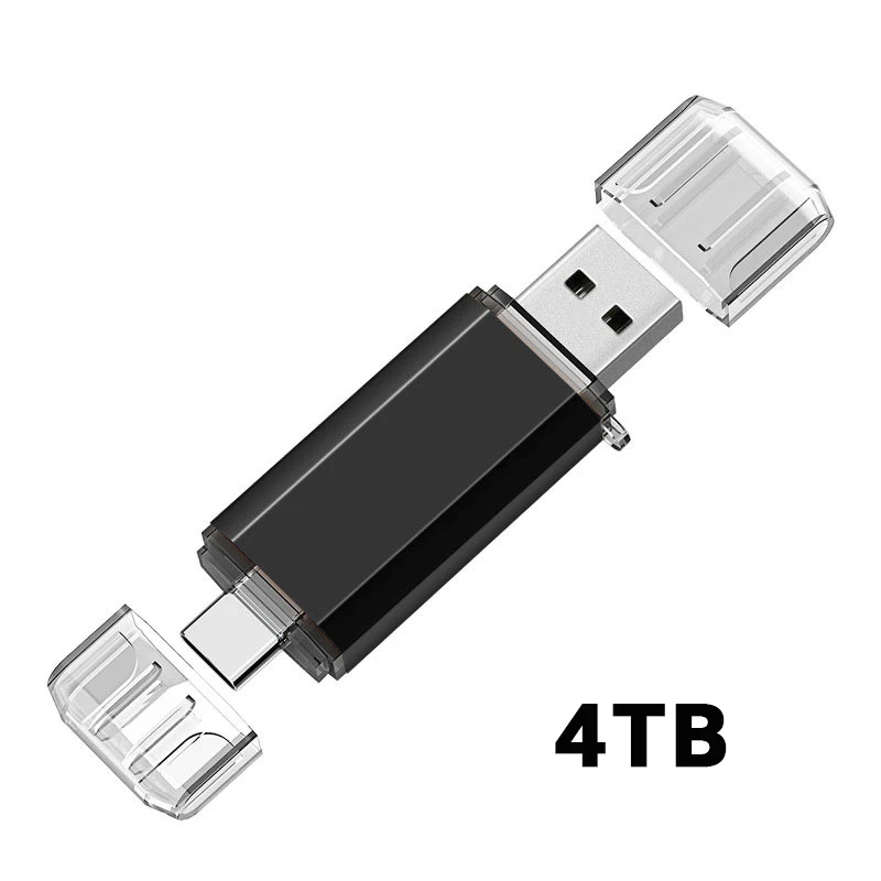 2-in-1-Flash-Laufwerk 16 TB OTG USB 2.0 Typ C High-Speed-Pendrive-Speicherstick für iPhone, Samsung, Android, Laptop