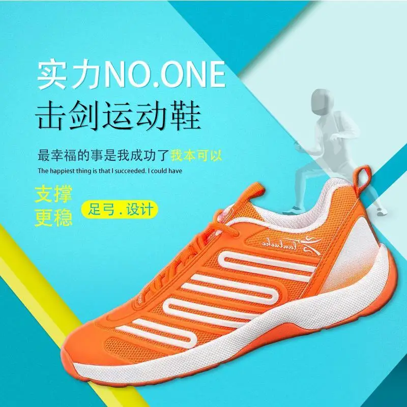 

Original brand unisex professional fencing sports shoes high quality volleyball training shoes Comprehensive fitness sports shoe
