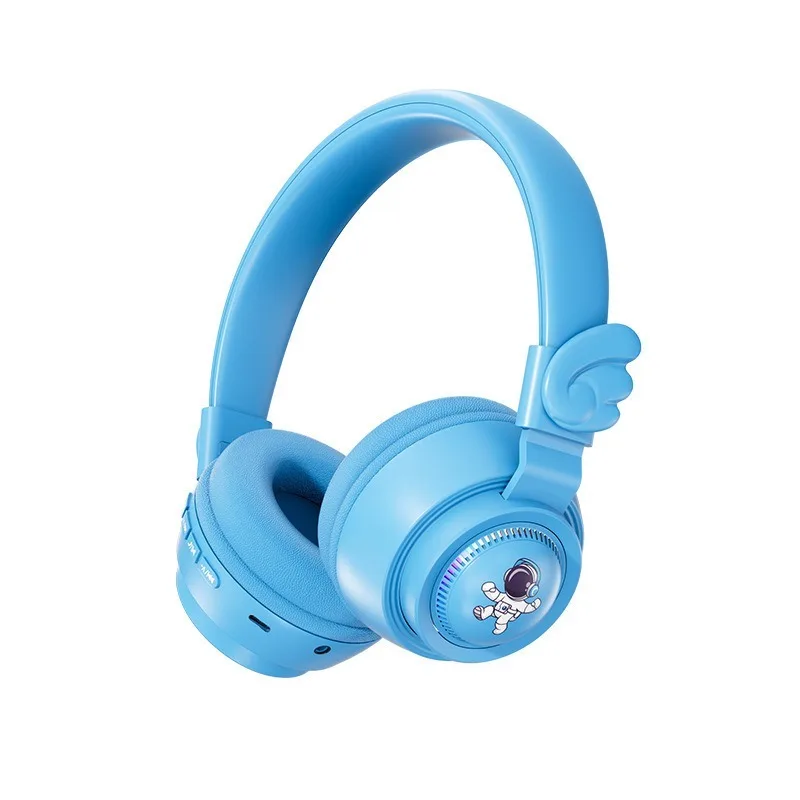 

wireless overhead headphones Bluetooth 5.3 Wireless Hi-Fi Stereo Sound Foldable Design HD Mic for Home Office Gaming Study