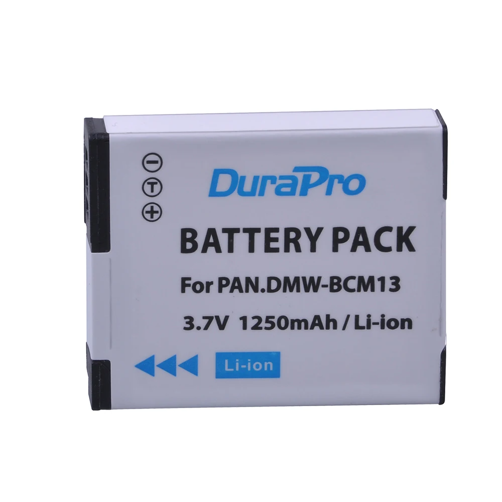 1250mAh DMW-BCM13 DMW-BCM13E Batterie für Panasonic Lumix DMC-TZ41 TZ70 DMC-FT5 DMC-TZ60 DMC-TS6 DMC-ZS27 DMC-ZS30 DMC-ZS35