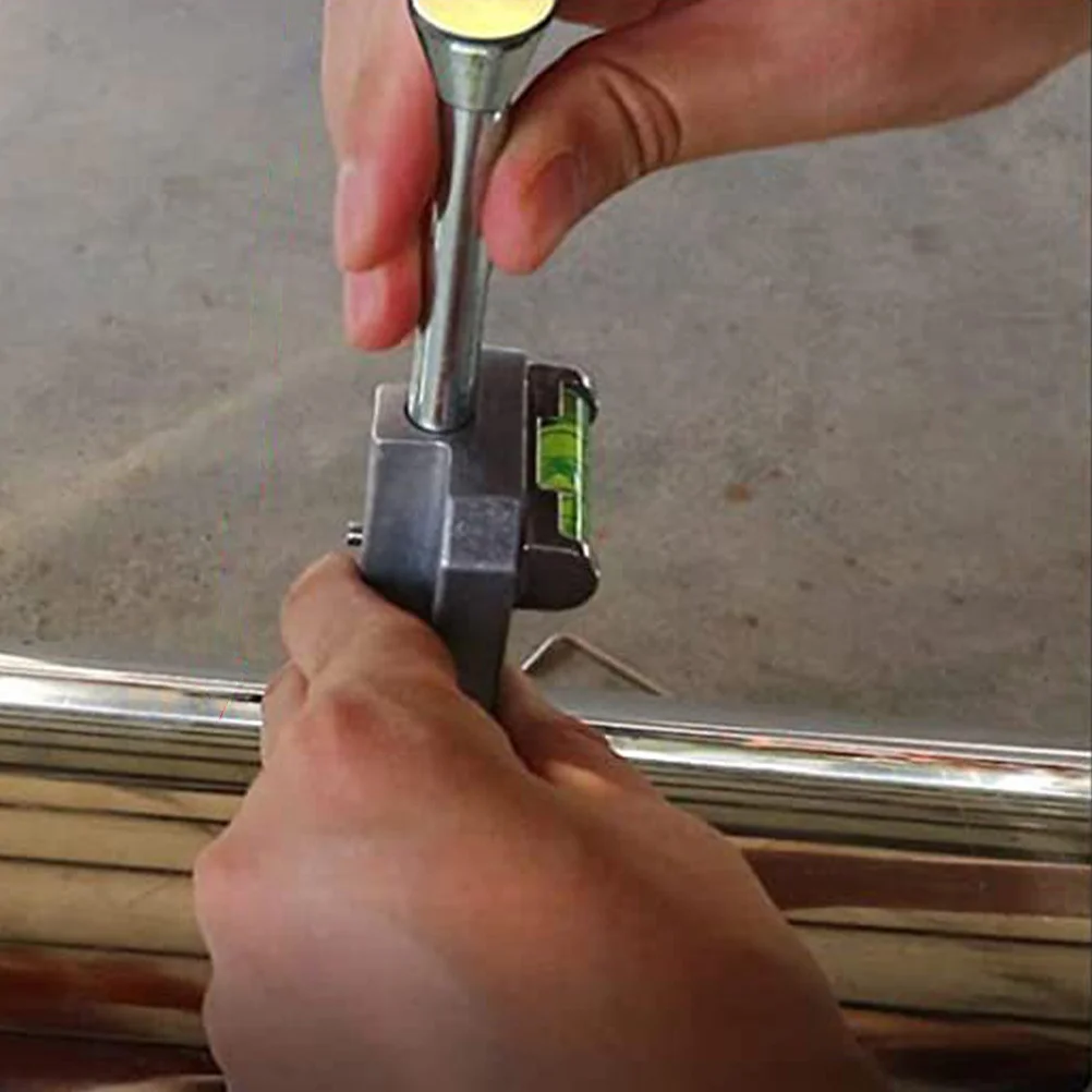 

Center Locator Pipe Finder Carbon Steel Durable Tool Compact Lightweight High Visibility Tool Pipefitter Tools