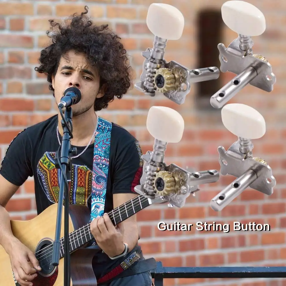 Keys Tuning Knob String Axis Tuner Pegs Guitar String Button Guitar Tuner Knobs Guitar Tuners Machine Heads