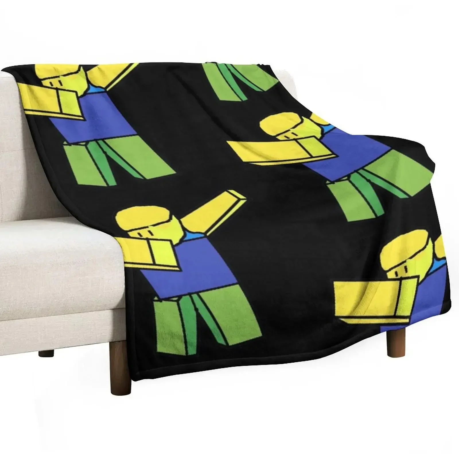 Dabbing noob vinyl high quality Throw Blanket Large Travel Blankets