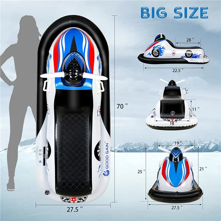 

Точечная надувная моторная лодка, большой размер 175 см, снежная трубка, высокоэластичные холодные уличные надувные лыжные сани