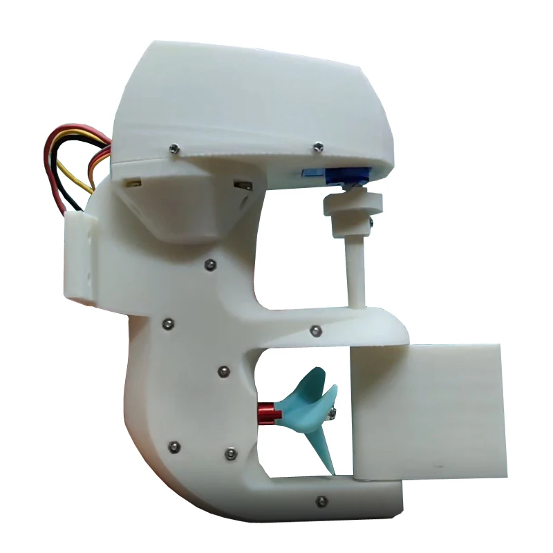 

1PCS 3S RC Outboard Motor 2208 KV1100 Brushless Powered External Engine w 35mm Propeller 3D Printed Shell DIY Marine Accessories