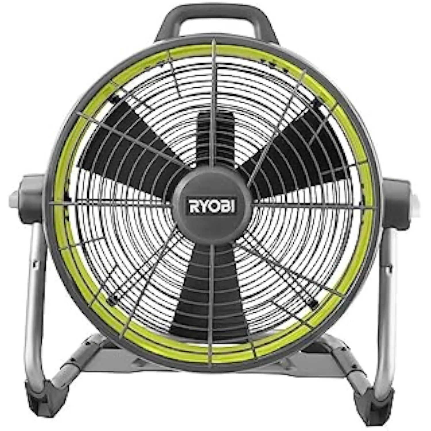 RYOBI ONE+ 18V سلسلة WHISPER اللاسلكية 14 بوصة. مروحة مدفع الهواء (الأداة فقط) (مجددة)