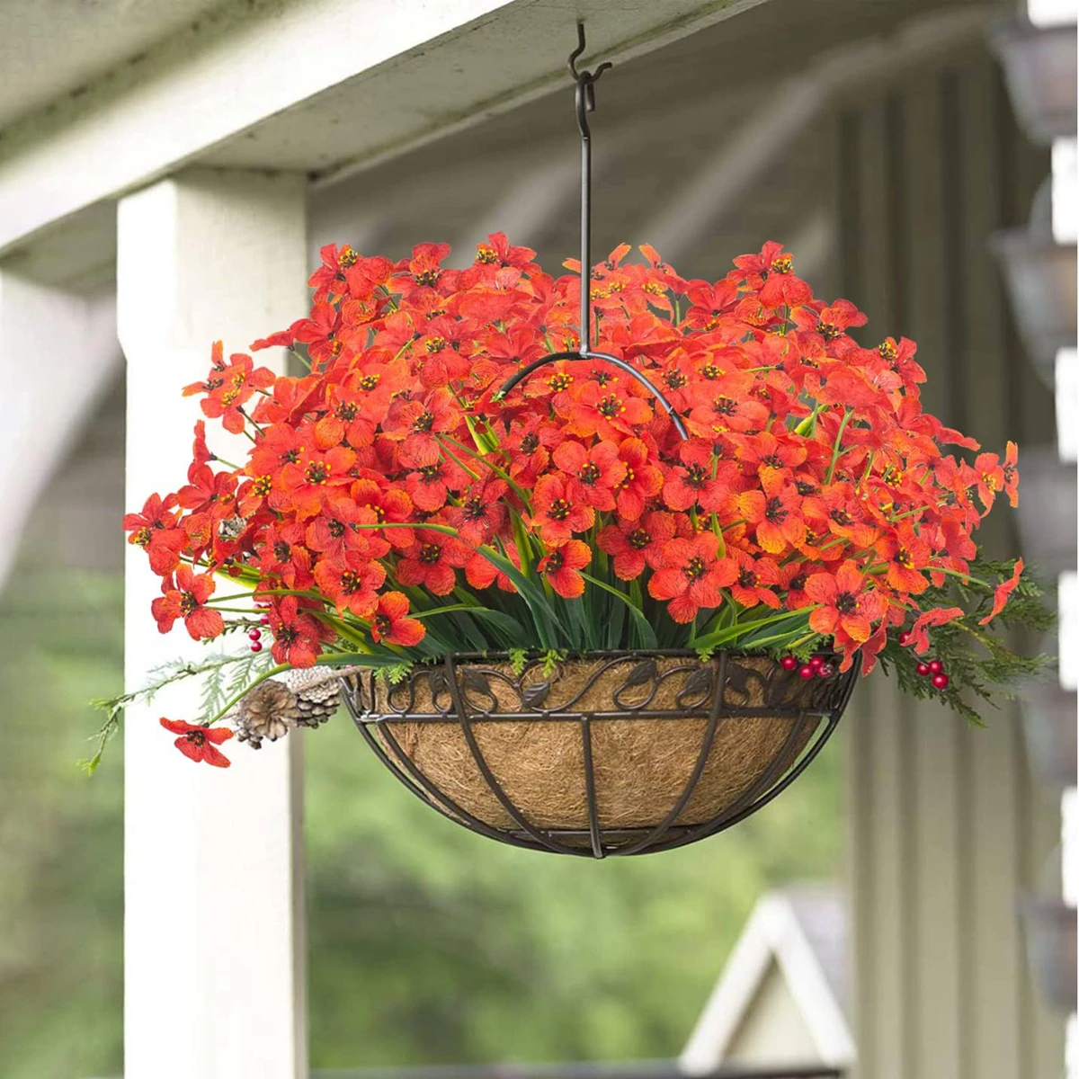 4/8 Buah Bunga Buatan Rumput V - Home Decor Ai Free ulasan dan harga