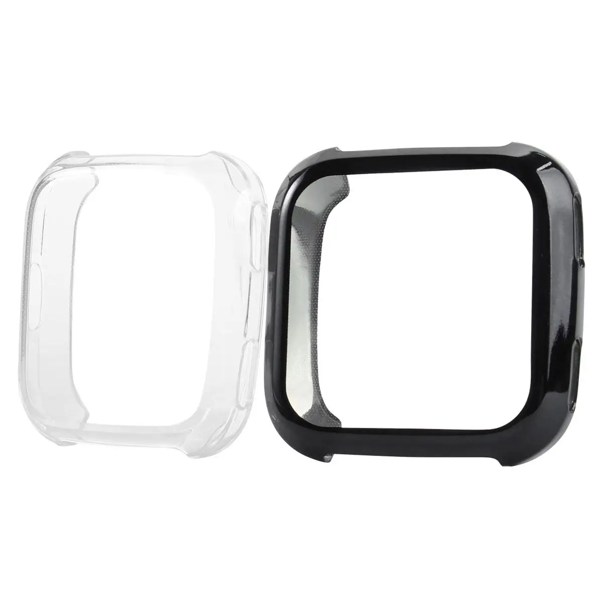 Funda protectora de Tpu para reloj inteligente profesional, cubierta completa, resistente a los arañazos, absorción de golpes, ligera, fácil acceso, 2 uds.