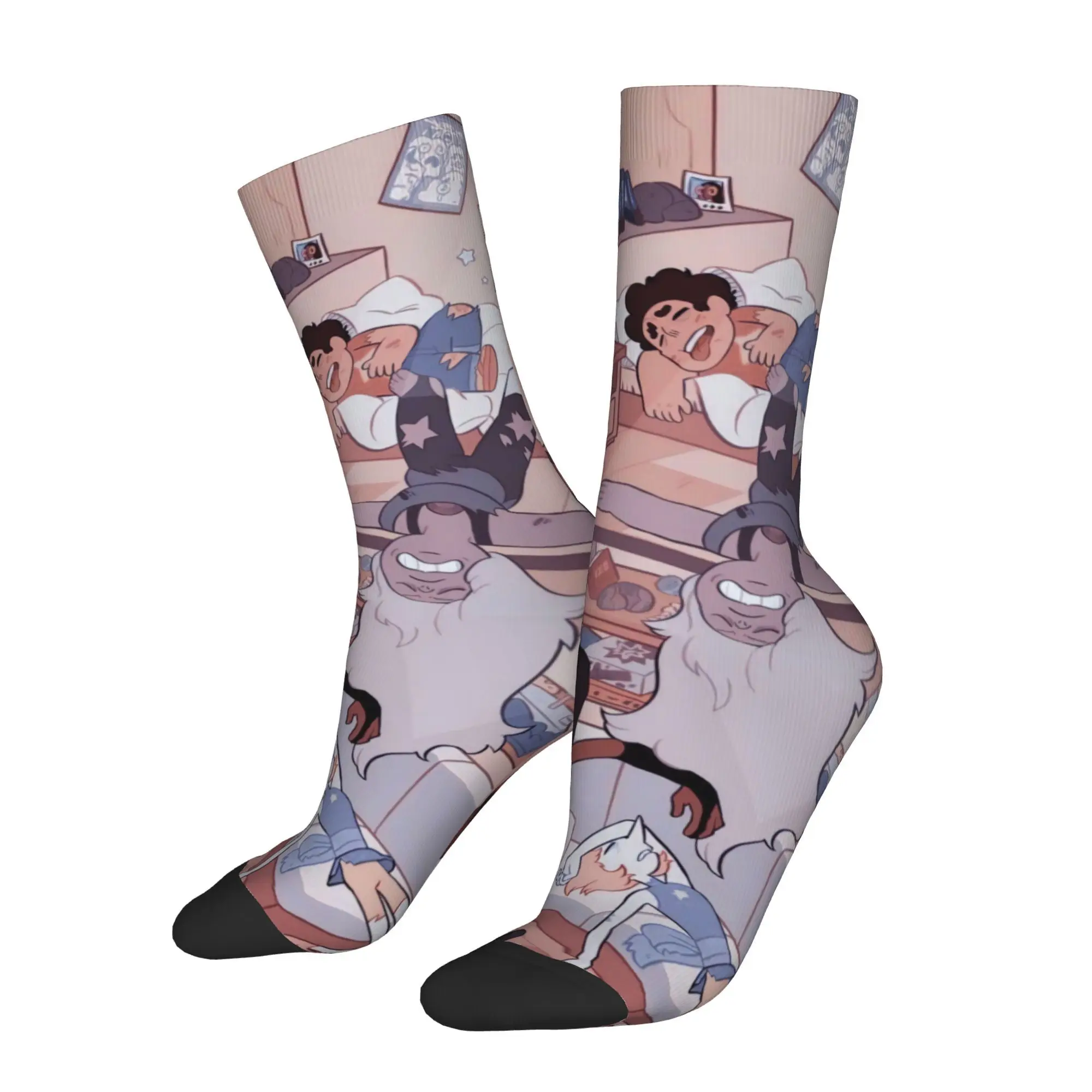 

StevenUniverse Men Socks Cycling Novelty Spring Summer Autumn Winter Stockings