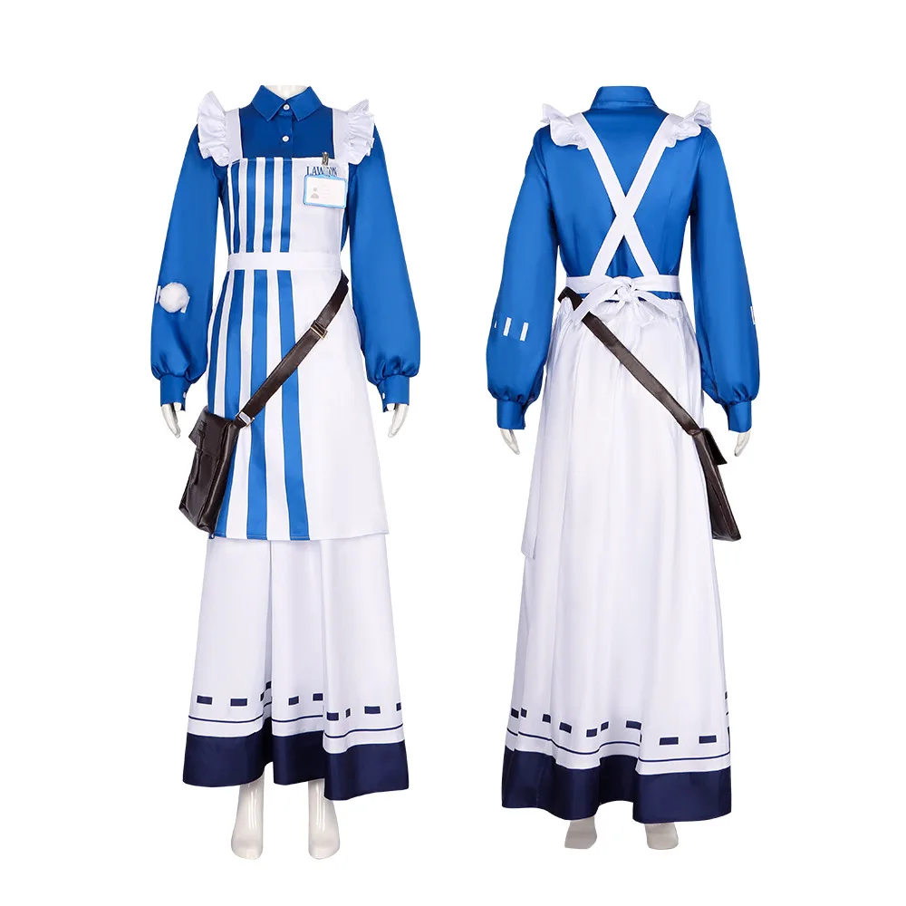 Adults' Lawson Jogo Cosplay Traje, Roupa do psicólogo do paciente, Roupas Halloween