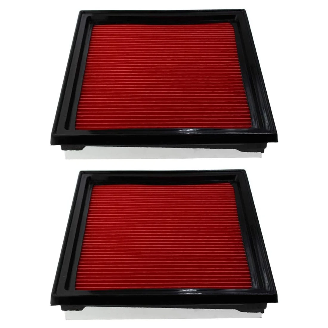 2Pcs Car Engine Air Filter for Nissan 370Z 350Z Infiniti QX50 Q40 Q60 EX35 EX37 G37 G35 G25 16546-JK20A