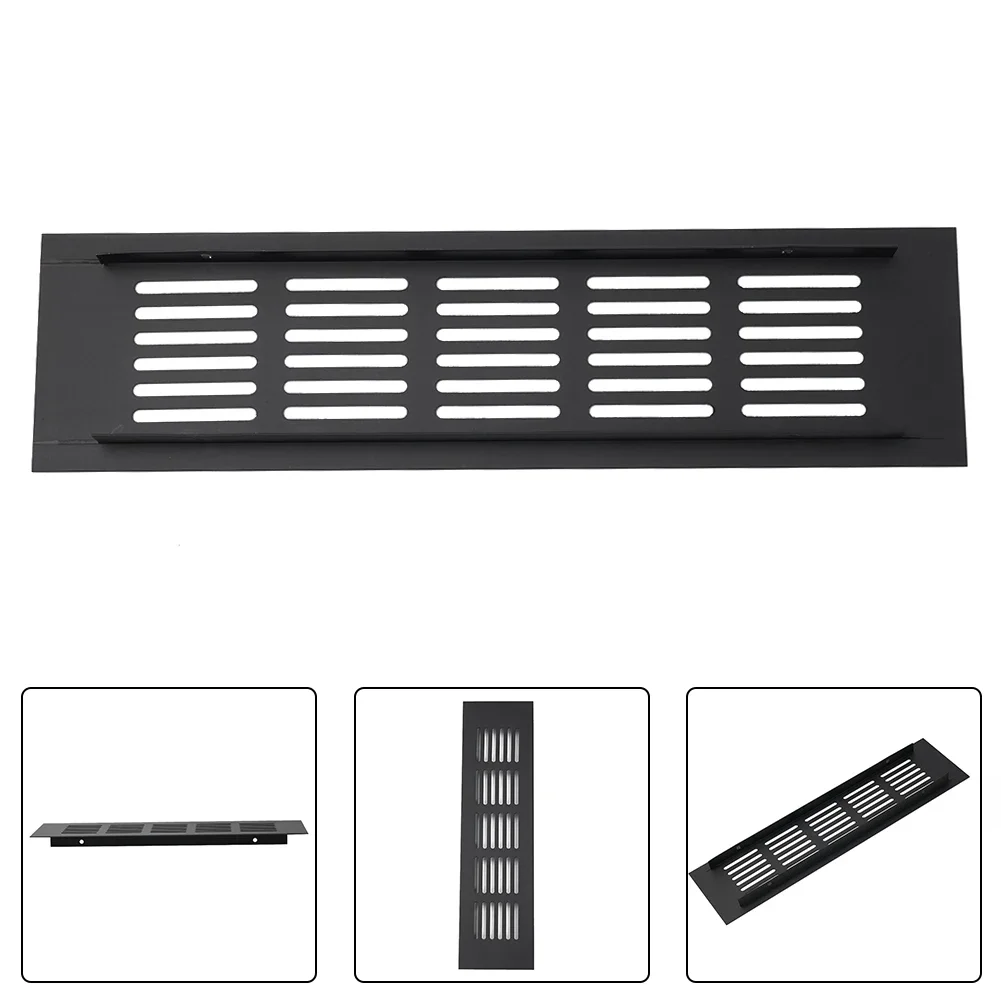 High Quality Practical Ventilation Grille Aluminum Alloy Cabinet Ventilation-Cover Easy To Install Rectangular