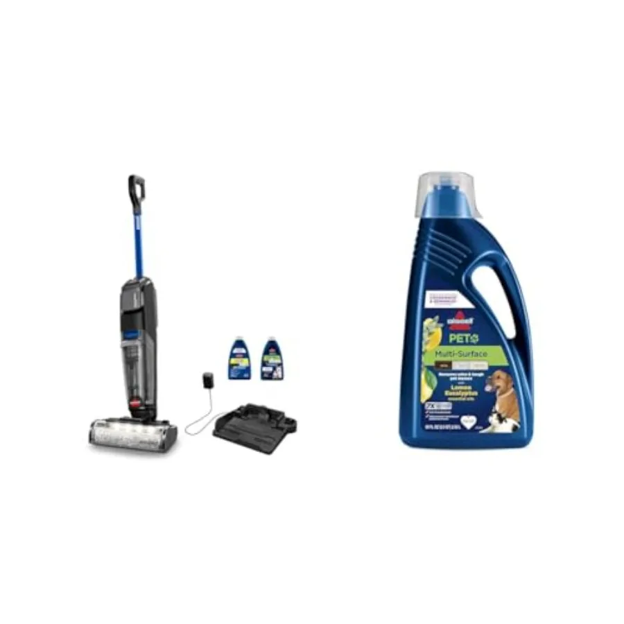 

CrossWave OmniFind Cordless Multi-Surface Hard Floor Cleaner FurFinder Headlights Wet Dry Vacuum + Bissell Multi-Surfac