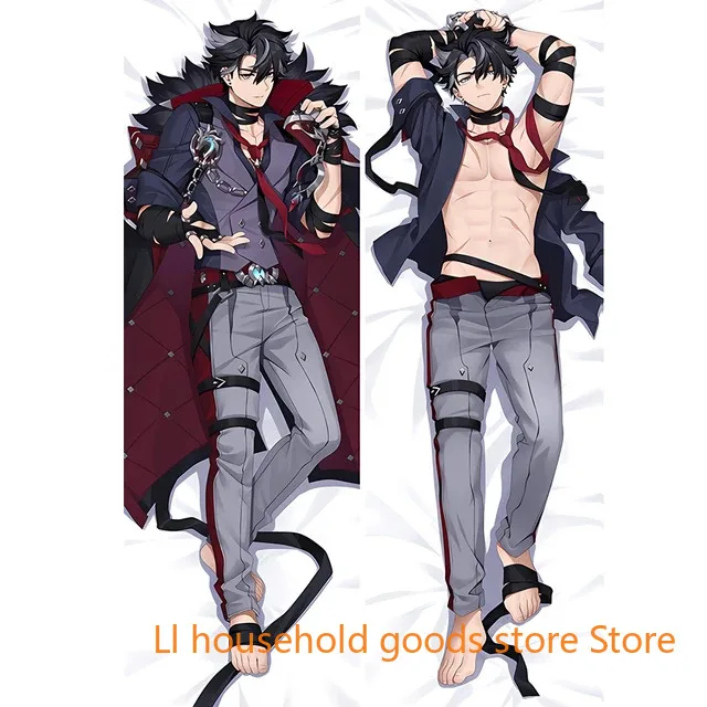 Genshin Impact Wriothesley Dakimakura  Case Anime Pillow Cushion Cover