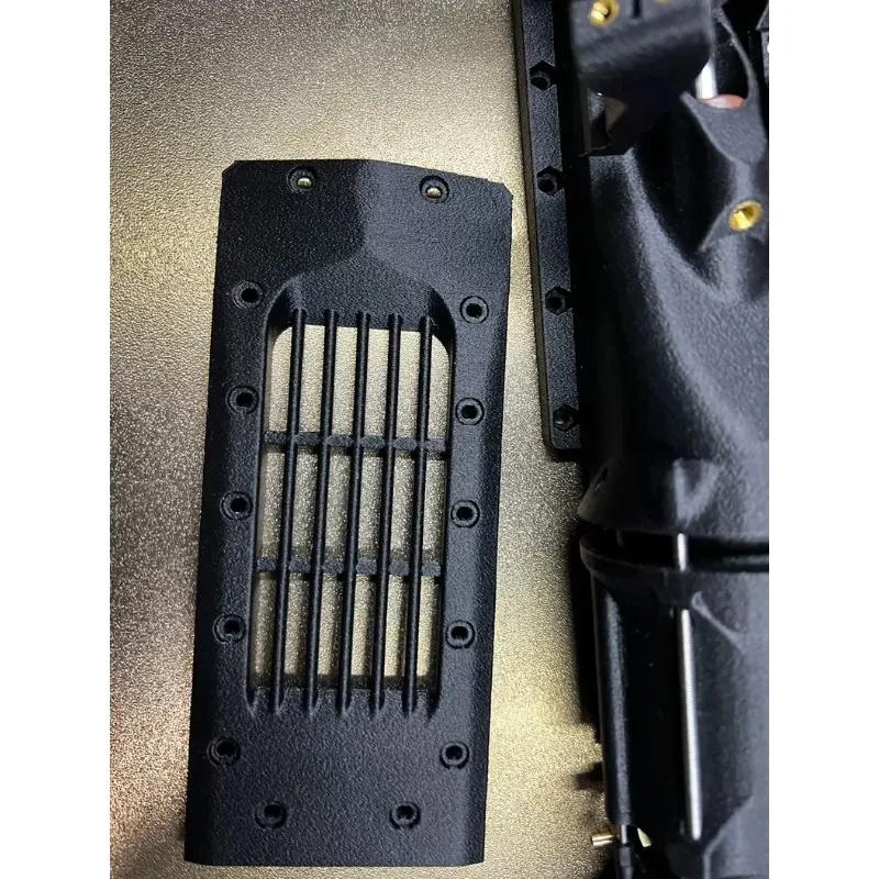 For HW-40 Dual-Intake Jet Pump Motor & ESC Independent Water Cooling, 3D Printed ABS-CF Material, RC Jet Boat Upgrade Parts