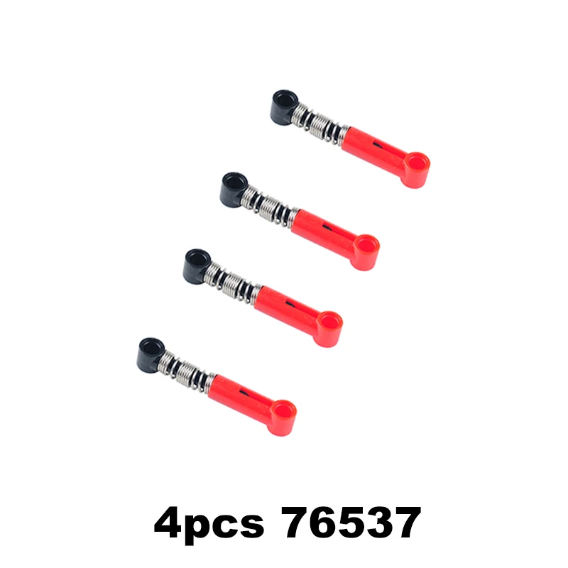 4 Stuks Harde Lente Shock Arm Bouwstenen Schokabsorberende Arm Moc Technologische Bricks Diy Onderdelen Voor 76537 95292 2909 Speelgoed