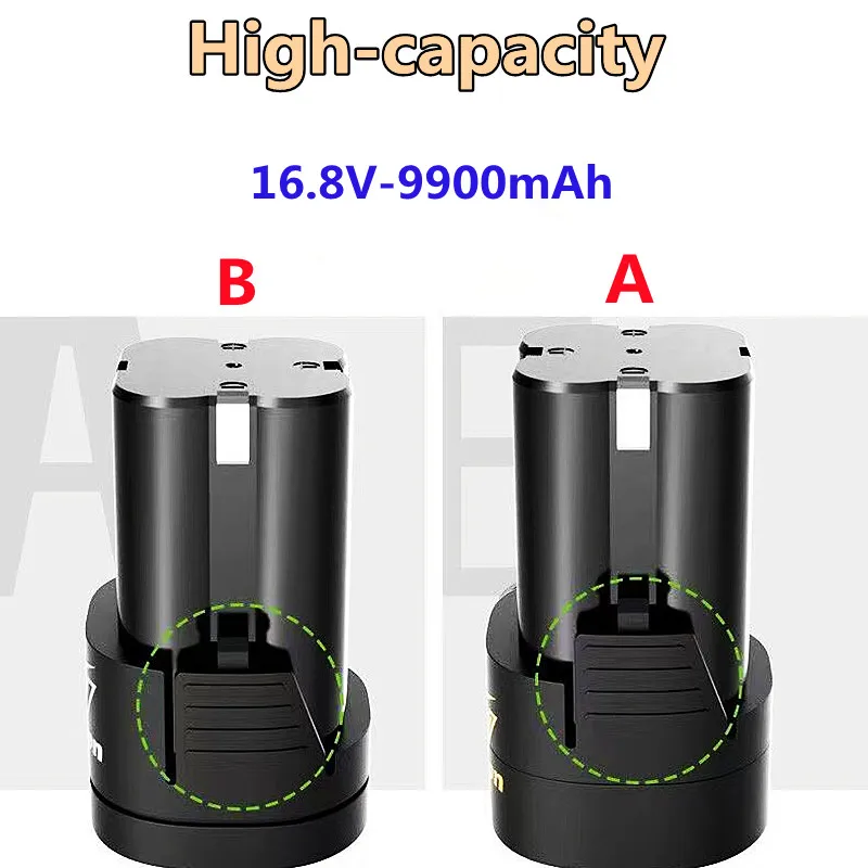 แบรนด์100% ของใหม่ Battery.9900mah ลิเธียมความจุสูงสว่านไฟฟ้าแบบชาร์จไฟได้ไขควงไร้สายสว่านมือไฟฟ้า