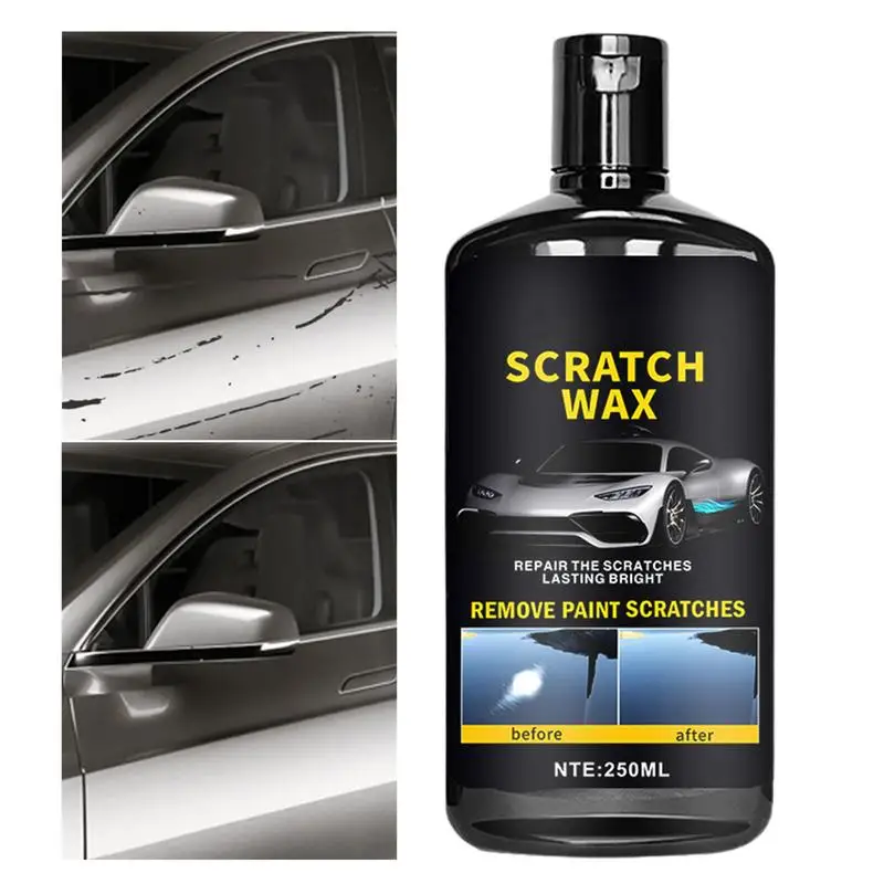 250ml Car Wax Scratch Remover 3-in-1 Formula Repair Vehicles body Scratches Auto Polishing Wax For Car Paint Care & Maintenance