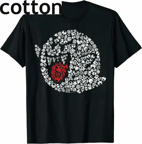 Funny Boo Portrait 그래픽 100% 코튼 티셔츠 여름 o 넥 반팔 티셔츠 New Tee Street High Quality 50924