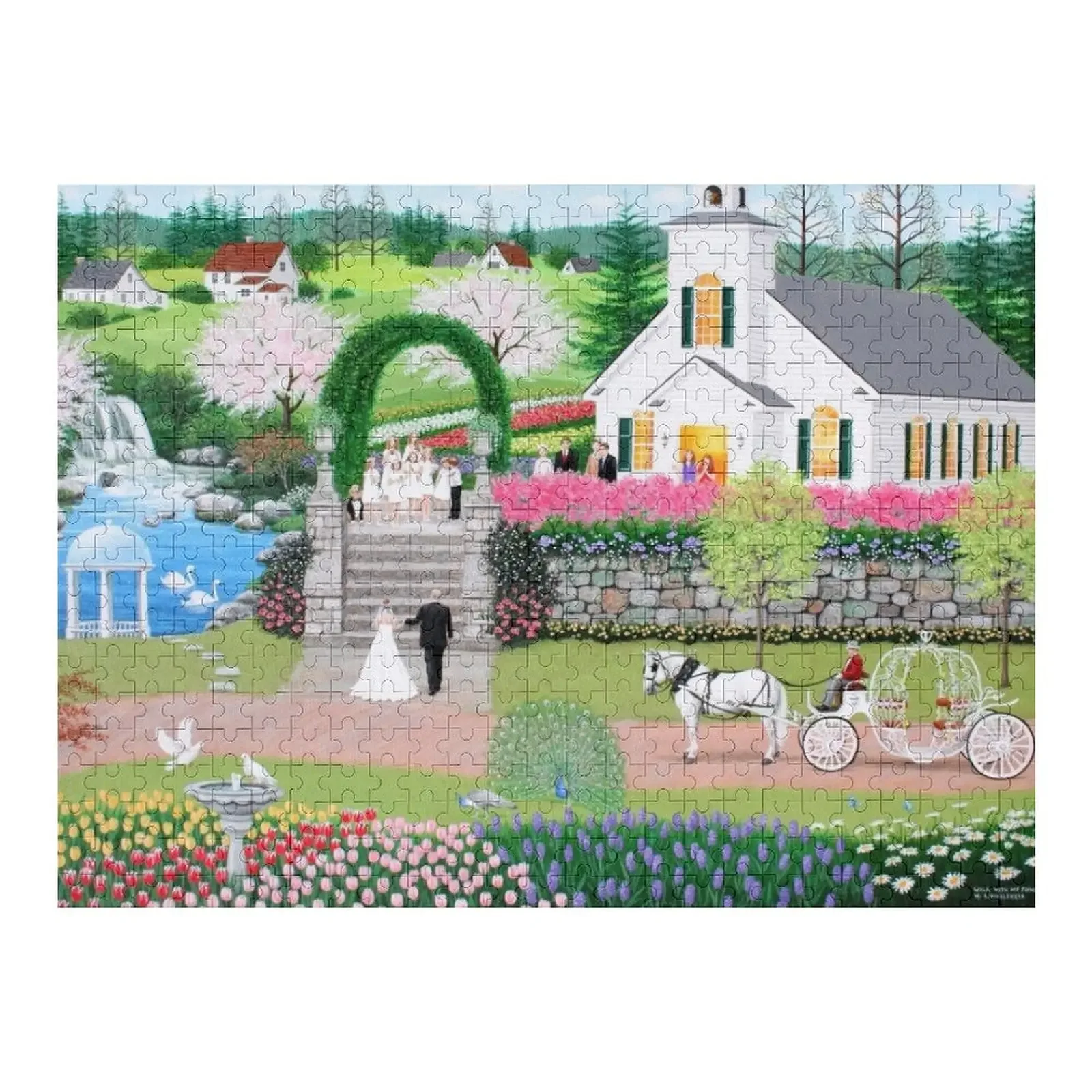 Walk with My Father Jigsaw Puzzle Personalized Kids Gifts Personalised Name Puzzle
