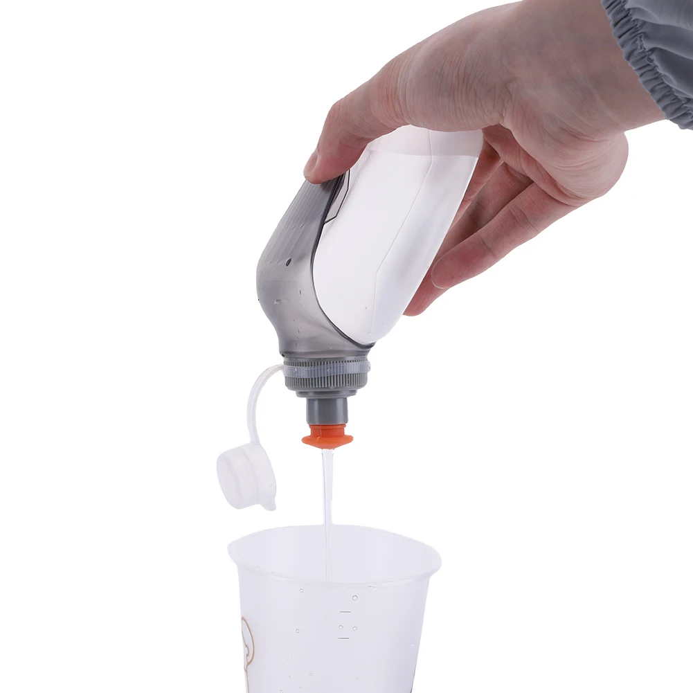 زجاجة مياه رياضية 250 مللي مع مشبك وغطاء مقاوم للغبار زجاجة مياه مضادة للتسرب زجاجة مياه قوسية للتخييم وركوب الدراجات ماراثون