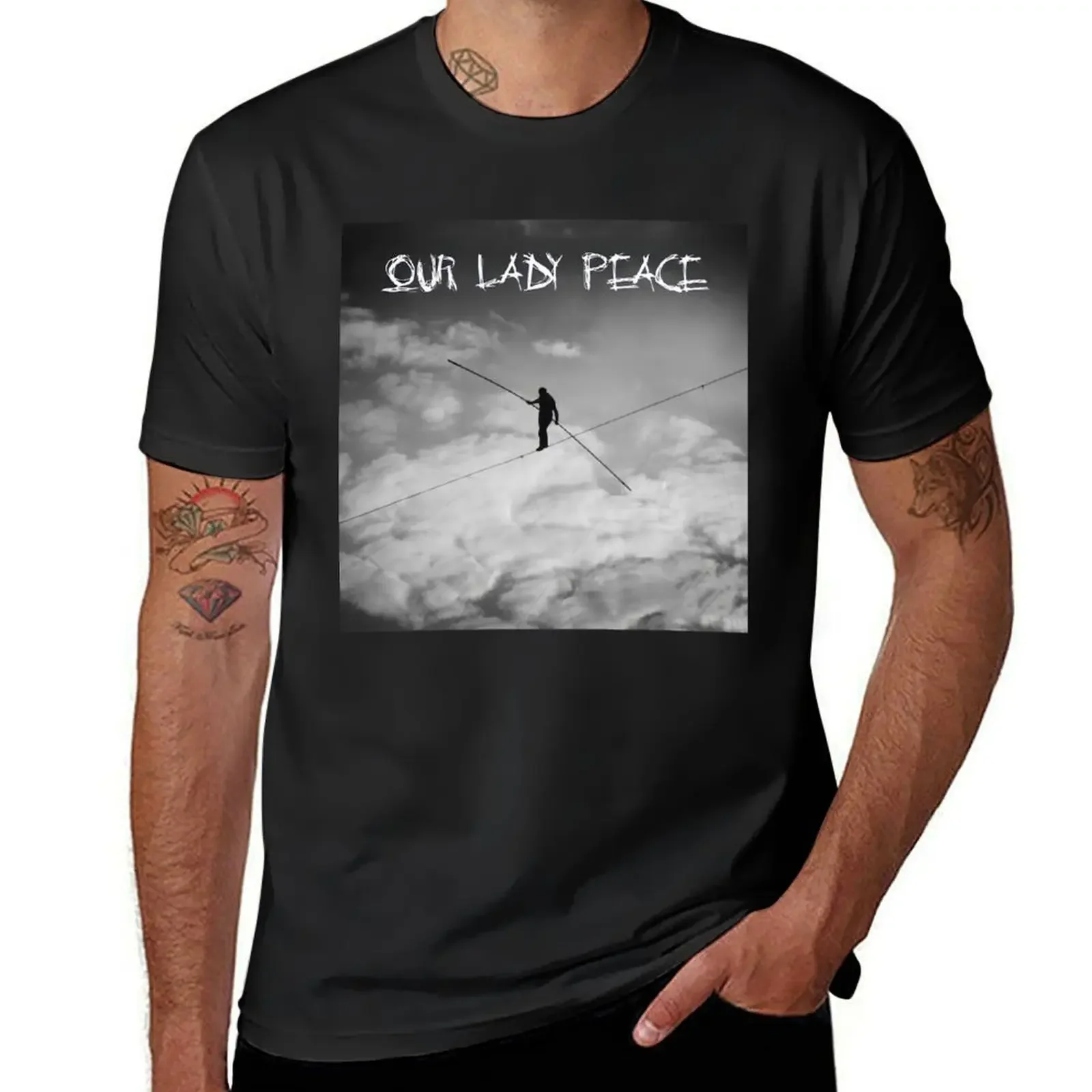 Request our lady peace T-Shirt graphics graphic t shirts Men's t-shirt