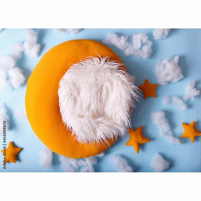 ทารกแรกเกิดภาพฉากหลังดอกไม้ Swing วันเกิดศิลปะพื้นหลังตะกร้าดาวเด็กสตูดิโอถ่ายภาพพื้นหลัง 22930 ZZ-06