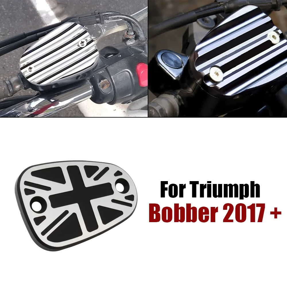 For Triumph Bobber Bonneville T100 Carb EFI Speedmaster Thruxton 1200 900 EFI 2009-2015 Motorcycle Cup Cover Brake Fluid Cap