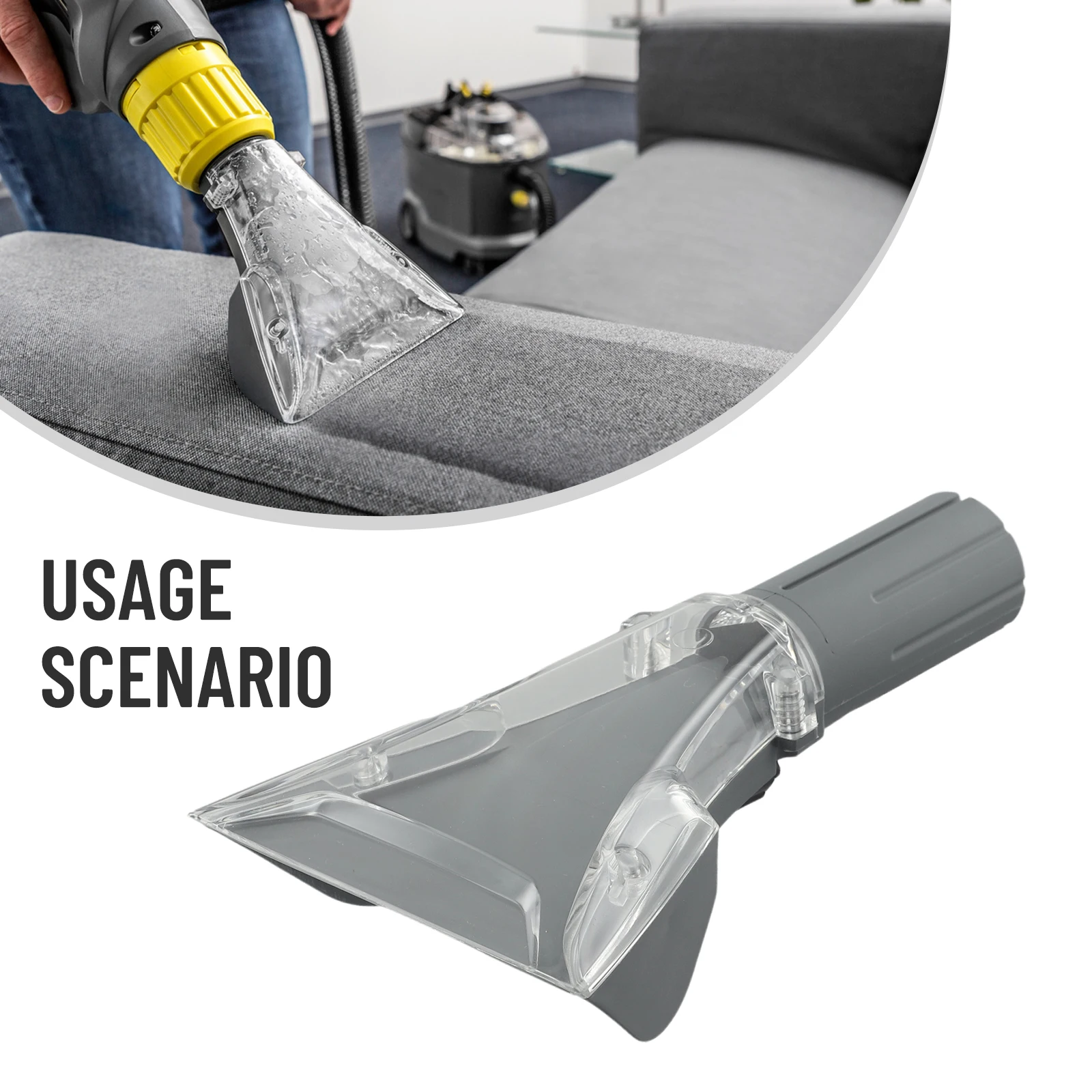 

Для стандартной ручки 4.130-000.0 Сопло для сшивания Для Karcher 10/1 4.130-001 Для насадки для обивки Karcher Puzzi