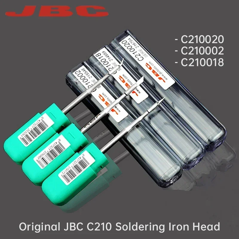 Оригинальная паяльная головка JBC C210 C 210018 H C 210002 H C 210020 H Универсальная паяльная станция C210, инструмент для ремонта печатных плат мобильного телефона